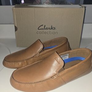 Clarks Men's Tan Loafers